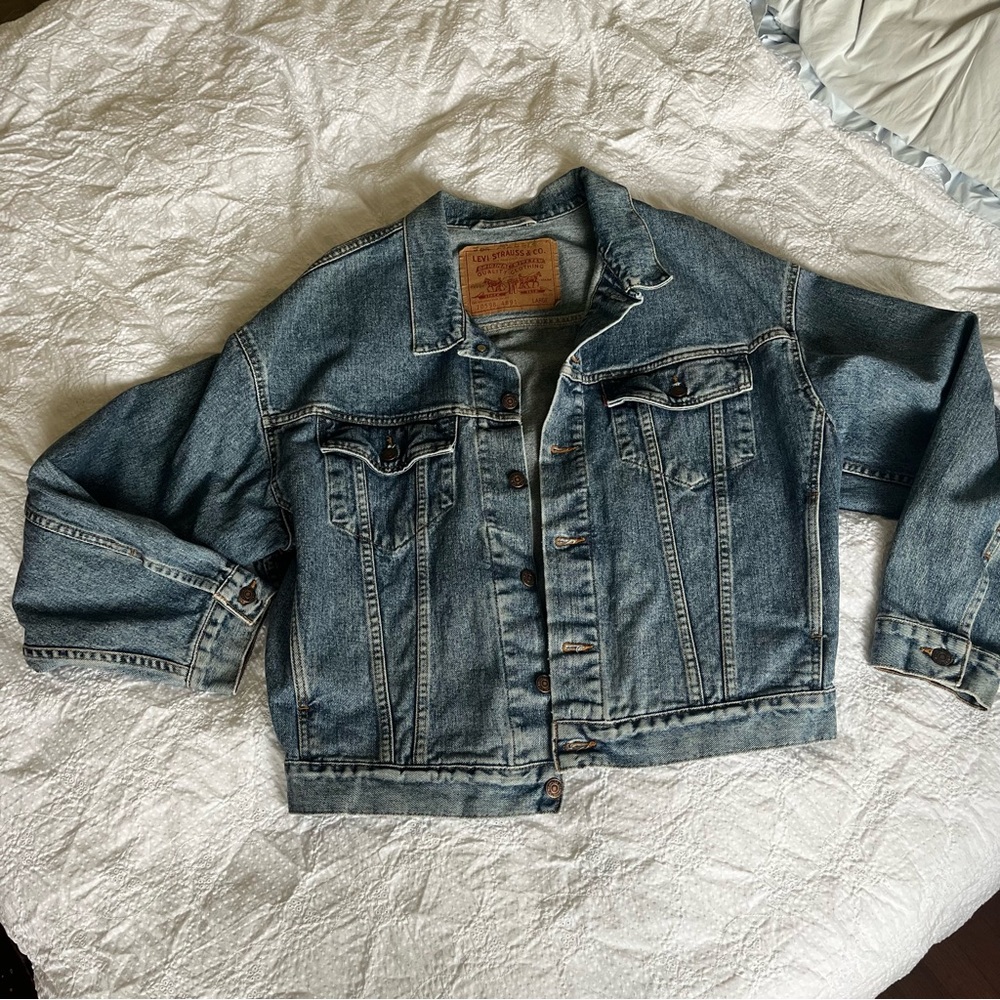 Levi's Blue Denim Jacket - Picture 2 of 11